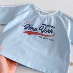【73-120cm】半袖Tシャツorショートパンツ ベビー Vネックロゴ ボーダー - 画像 (18)