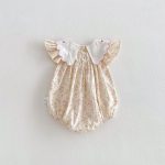 【66-90cm】ロンパース ベビー 花柄 フリル おしゃれ - 画像 (9)
