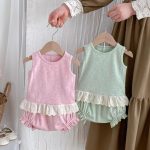 【66-100cm】セットアップ ベビー ノースリーブ かわいい - 画像 (3)