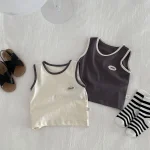 【73-100cm】セットアップ ベビー ノーカラー カジュアル - 画像 (12)