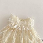【66-90cm】ロンパース ビッグ蝶結び レース - 画像 (13)