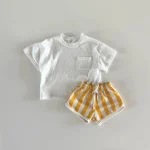 【73-100cm】ショートパンツ ベビー ストライプ ボトムス - 画像 (12)