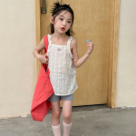 【80-130cm】キャミソール 女の子 フリル シンプル - 画像 (3)