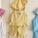 【73-110cm】セットアップ ベビー 可愛い ハート - 画像 (8)