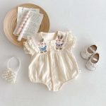 【66-90cm】ロンパース 可愛い ダブル ウサギ - 画像 (3)