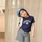【80-130cm】半袖Ｔシャツ 女の子 プリント ストレッチで快適 - 画像 (5)