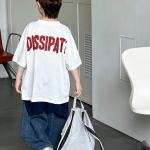 【90-160cm】半袖Tシャツ 男の子 英字 ゆったり 合わせやすい - 画像 (3)