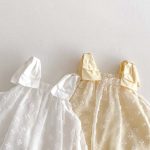 【66-90cm】ロンパース ベビー 蝶結び 刺繡 可愛い - 画像 (16)