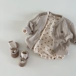 【66-90cm】ロンパース チェックorハートorドット - 画像 (7)