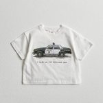 【90-150cm】半袖Tシャツ 乗り物 ルーズ カジュアル トップス - 画像 (6)