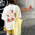 【100-170cm】半袖Ｔシャツ 男の子 アップリケ トレンド