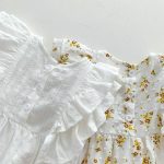 【66-90cm】ロンパース ノースリーブ フラワー - 画像 (16)