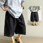 【100-170cm】ハーフパンツ 男の子 薄手 ストリート風