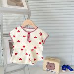 【66-100cm】セットアップ 可愛い クマ柄 コットン 可愛い - 画像 (13)