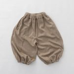 【80-130cm】パンツ 無地 ウエストゴム バルーンパンツ - 画像 (9)