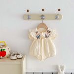 【66-90cm】ロンパース 可愛い ダブル ウサギ - 画像 (5)