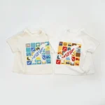 【80-160cm】半袖 Tシャツ キッズ服 可愛い プリント - 画像 (4)