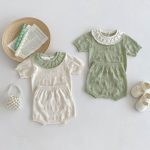 【66-100cm】セットアップ フリル ニット ナチュラル - 画像 (9)