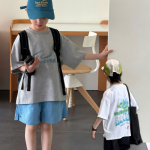 【100-170cm】半袖Ｔシャツ 男の子 通気性拔群 ゆったり