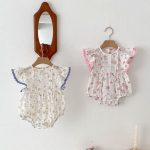 【66-90cm】ロンパース フリル 可愛い 女の子 - 画像 (7)