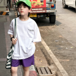 【90-160cm】半袖Ｔシャツ 男の子 プリント 英字 カジュアル - 画像 (3)