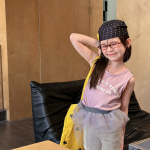 【80-130cm】ベスト 女の子 韓国風 合わせやすい - 画像 (3)