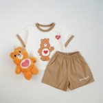 【80-130cm】セットアップ クマ柄 カジュアル - 画像 (12)