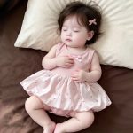 【66-90cm】ロンパース ふわふわ ピンク 可愛い - 画像 (2)