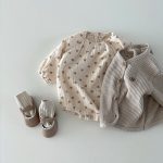 【66-90cm】ロンパース チェックorハートorドット - 画像 (10)