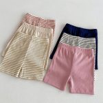 【80-130cm】ストレッチスパッツ 可愛い 履きやすい ショートパンツ - 画像 (2)