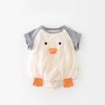 【66-90cm】ロンパース キュート ペンギン ベビー服 - 画像 (4)