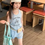 【80-130cm】セットアップ 女の子 英字プリント