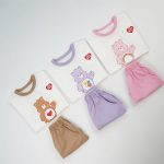 【80-130cm】セットアップ クマ柄 カジュアル - 画像 (5)