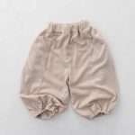 【80-130cm】パンツ 無地 ウエストゴム バルーンパンツ - 画像 (8)