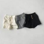 【73-100cm】ボトムス ベビー ボタン付き 韓国風 - 画像 (18)