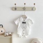 【66-90cm】ロンパース プリンス 半袖 ベビー服 - 画像 (5)
