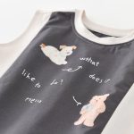 【73-120cm】セットアップ クマ＆ドッグ柄 カジュアル - 画像 (7)