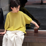 【100-170cm】半袖Ｔシャツ 男の子 ニット 無地 おしゃれ　