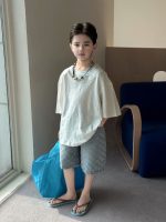 【100-170cm】ショートパンツ カジュアル デニム ゆったり ファッション 五分丈 - 画像 (5)