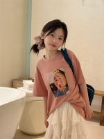 【100-160cm】Tシャツ 親サイズ プリント カジュアル 女の子 半袖 - 画像 (5)