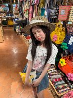【100-160cm】Tシャツ ドット柄 プリント カジュアル 合わせやすい 女の子 - 画像 (6)
