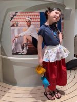 【90-150cm】半袖Tシャツorスカートorパンツ 女の子 カートゥーン カジュアル - 画像 (5)