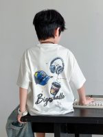 【90-160cm】Tシャツ カジュアル ファッション プリント 半袖 - 画像 (2)