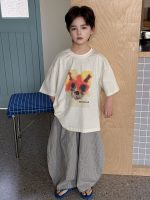 【100-170cm】パンツ 男の子 ゆったり カジュアル 通気性抜群 - 画像 (3)