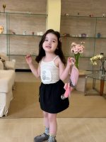 【90-140cm】キャミソール 女の子 ドット柄 カジュアル かわいい - 画像 (8)