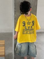 【90-160cm】Tシャツ ファッション プリント 半袖 男の子 - 画像 (4)