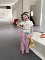 【90-140cm】半袖Tシャツorパンツ 女の子 レイヤード おしゃれ - 画像 (6)
