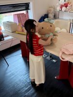 【90-150cm】ポロシャツorパンツ 女の子 ノースリープ ボーダー柄 - 画像 (14)