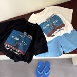 【90-160cm】半袖Tシャツ 男の子 カートゥーン トレンド - 画像 (4)
