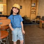 【80-130cm】パンツ 女の子 カットオフ デニム ファッション - 画像 (4)